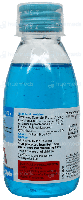 Rexcof T Syrup 100Ml